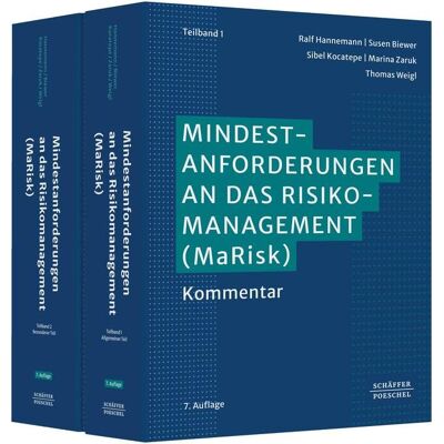 Ralf Hannemann Mindestanforderungen An Das Risikomanagement (Marisk): Kommentar. Umsetzungshilfe Zur 7. & 8. Marisk-Novelle; Mit Anforderungen Der Eba An Die Kreditvergabe Und Überwachung, Management Von Esg-Risiken - Publicité Ralf Hannemann Mindestanforderungen An Das Risikomanagement (Marisk): Kommentar. Umsetzungshilfe Zur 7. & 8. Marisk-Novelle; Mit Anforderungen Der Eba An Die Kreditvergabe Und Überwachung, Management Von Esg-Risiken - Publicité