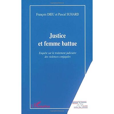 Pascal Suhard Justice Et Femme Battue - Publicité Pascal Suhard Justice Et Femme Battue - Publicité