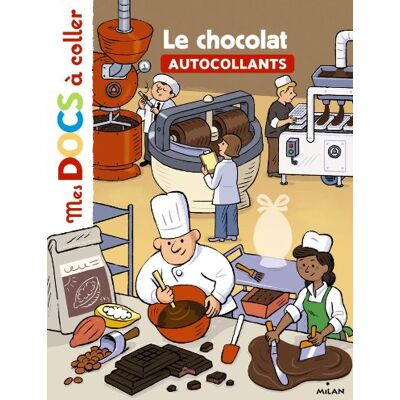 Milan Le Chocolat : Autocollants - Publicité Milan Le Chocolat : Autocollants - Publicité