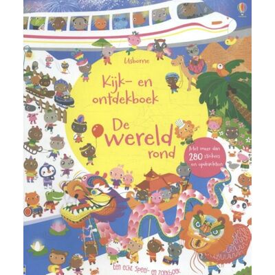 Kijk- En Ontdekboek De Wereld Rond - Publicité Kijk- En Ontdekboek De Wereld Rond - Publicité