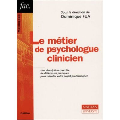 Collectif Le Métier De Psychologue Clinicien - Publicité Collectif Le Métier De Psychologue Clinicien - Publicité