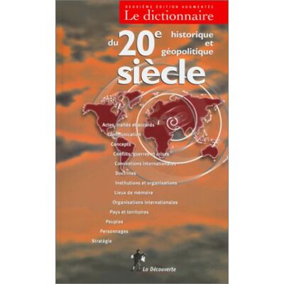 Collecitf Le Dictionnaire Historique Et Géopolitique Du 20e Siècle - Publicité Collecitf Le Dictionnaire Historique Et Géopolitique Du 20e Siècle - Publicité