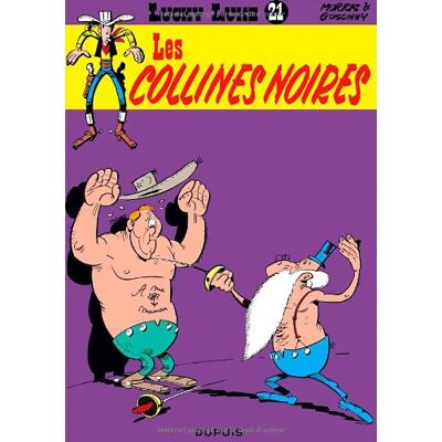 Morris Lucky Luke. Vol. 21. Les Collines Noires - Publicité Morris Lucky Luke. Vol. 21. Les Collines Noires - Publicité