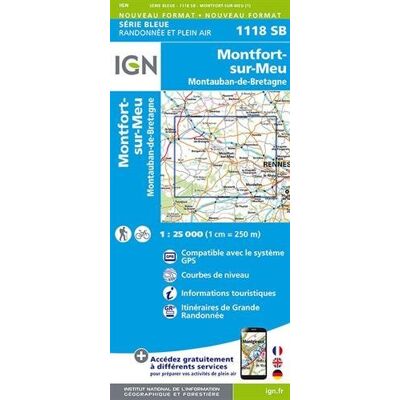 Collectif Montfort Sur Meu 1 : 25 000 - Publicité Collectif Montfort Sur Meu 1 : 25 000 - Publicité