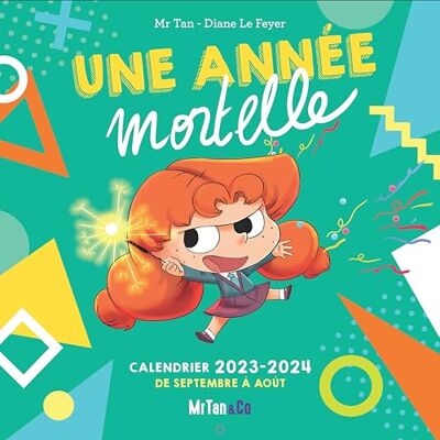 Mr Tan Calendrier Mural Mortelle Adèle (Septembre 2023 : Août 2024) - Publicité Mr Tan Calendrier Mural Mortelle Adèle (Septembre 2023 : Août 2024) - Publicité