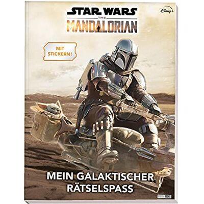 Panini Star Wars The Mandalorian: Mein Galaktischer Rätselspaß: Mit Stickern!: Activitybuch Mit 4 Stickerseiten - Publicité Panini Star Wars The Mandalorian: Mein Galaktischer Rätselspaß: Mit Stickern!: Activitybuch Mit 4 Stickerseiten - Publicité