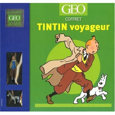 GEO Tintin : Grand Voyageur Du Siècle - Publicité GEO Tintin : Grand Voyageur Du Siècle - Publicité