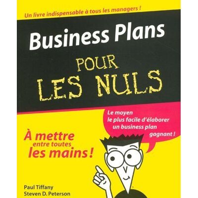 Paul Tiffany Business Plans Pour Les Nuls - Publicité Paul Tiffany Business Plans Pour Les Nuls - Publicité