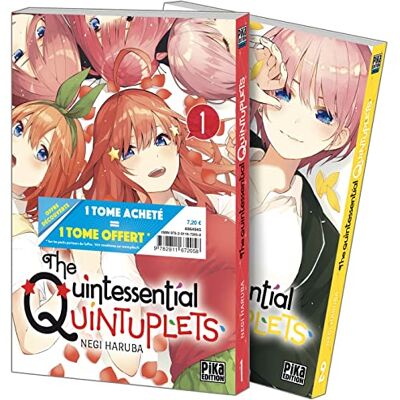 Negi Haruba The Quintessential Quintuplets : Pack Offre Découverte T01 Et T02 - Publicité Negi Haruba The Quintessential Quintuplets : Pack Offre Découverte T01 Et T02 - Publicité