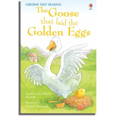 Usborne The Goose That Laid The Golden Egg: Level 3 (First Reading) (2.3 First Reading Level Three (Red)) - Publicité Usborne The Goose That Laid The Golden Egg: Level 3 (First Reading) (2.3 First Reading Level Three (Red)) - Publicité