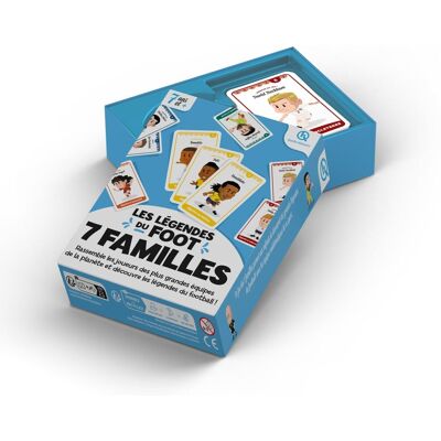 Quelle, Histoire stud 7 Familles Légendes Du Foot - Publicité Quelle, Histoire stud 7 Familles Légendes Du Foot - Publicité