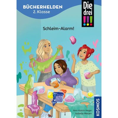 Ann-Katrin Heger Die Drei !!!, Bücherhelden 2. Klasse, Schleim-Alarm!: Gut Lesen Können - Kinderbuch Für Erstleser Ab 7 Jahren - Spannende Detektivgeschichten Mit Kim, Franzi Und Marie - Publicité Ann-Katrin Heger Die Drei !!!, Bücherhelden 2. Klasse, Schleim-Alarm!: Gut Lesen Können - Kinderbuch Für Erstleser Ab 7 Jahren - Spannende Detektivgeschichten Mit Kim, Franzi Und Marie - Publicité