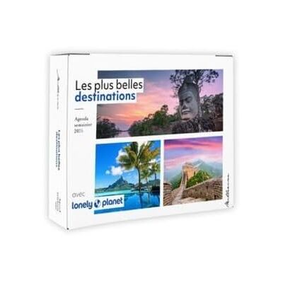 Semainier 2025 : Plus Belles Destinations - Publicité Semainier 2025 : Plus Belles Destinations - Publicité