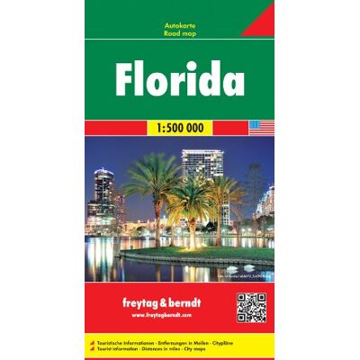 Freytag-Berndt und Artaria KG Freytag Berndt Autokarten, Florida - Maßstab 1:500.000 - Publicité Freytag-Berndt und Artaria KG Freytag Berndt Autokarten, Florida - Maßstab 1:500.000 - Publicité