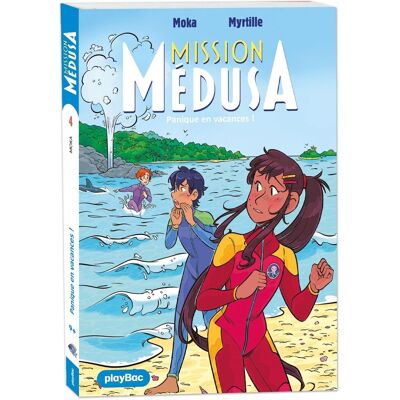 Moka Mission Médusa. Vol. 4. Panique En Vacances ! - Publicité Moka Mission Médusa. Vol. 4. Panique En Vacances ! - Publicité