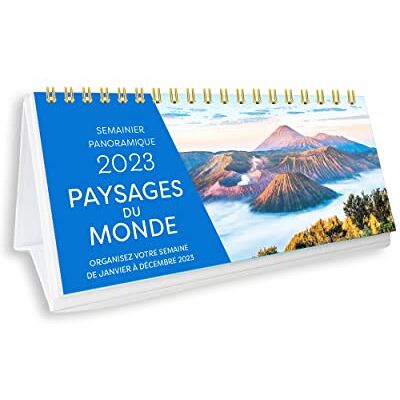 Editions 365 Paysages Du Monde 2023 : Organisez Votre Semaine De Janvier À Décembre 2023 - Publicité Editions 365 Paysages Du Monde 2023 : Organisez Votre Semaine De Janvier À Décembre 2023 - Publicité