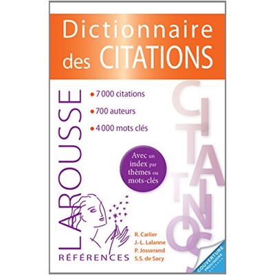 Robert Carlier Dictionnaire Des Citations - Publicité Robert Carlier Dictionnaire Des Citations - Publicité