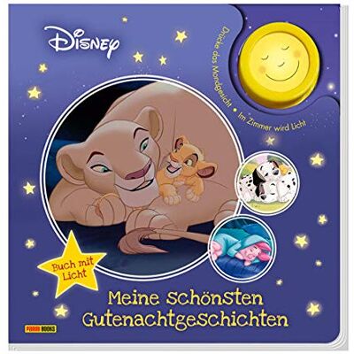 Panini Disney: Meine Schönsten Gutenachtgeschichten: Pappbilderbuch Mit Licht - Publicité Panini Disney: Meine Schönsten Gutenachtgeschichten: Pappbilderbuch Mit Licht - Publicité