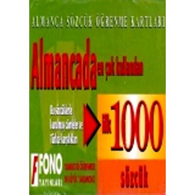 Kolektif Almanca En Cok Kullanilan Ilk 1000 Sözcük - Publicité Kolektif Almanca En Cok Kullanilan Ilk 1000 Sözcük - Publicité