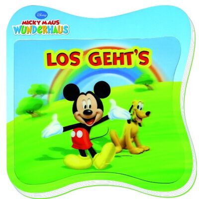 Walt Disney Disney Micky Maus Wunderhaus - Los Geht'S - Publicité Walt Disney Disney Micky Maus Wunderhaus - Los Geht'S - Publicité