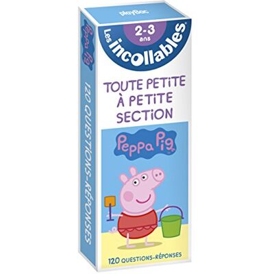 Collectif Les Incollables, Peppa Pig : Toute Petite À Petite Section, 2-3 Ans : 120 Questions-Réponses - Publicité Collectif Les Incollables, Peppa Pig : Toute Petite À Petite Section, 2-3 Ans : 120 Questions-Réponses - Publicité