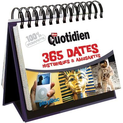 Play Bac 365 Dates Historiques Et Amusantes - Publicité Play Bac 365 Dates Historiques Et Amusantes - Publicité