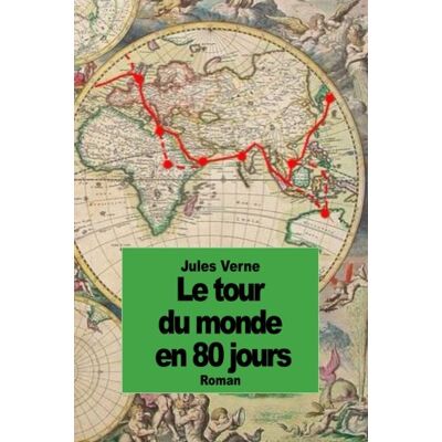 Jules Verne Le Tour Du Monde En 80 Jours - Publicité Jules Verne Le Tour Du Monde En 80 Jours - Publicité