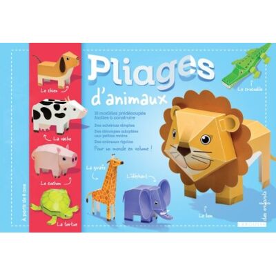 Larousse 15 Pliages D'Animaux - Publicité Larousse 15 Pliages D'Animaux - Publicité