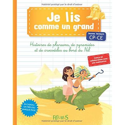 Charlotte Grossetête Histoires De Pharaons, De Pyramides Et De Crocodiles Au Bord Sur Le Nil : Jeunes Lecteurs Cp-Ce - Publicité Charlotte Grossetête Histoires De Pharaons, De Pyramides Et De Crocodiles Au Bord Sur Le Nil : Jeunes Lecteurs Cp-Ce - Publicité