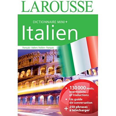 Larousse Mini-Dictionnaire Italien : Français-Italien, Italien-Français. Mini-Dizionario Italiano : Francese-Italiano, Italiano-Francese - Publicité Larousse Mini-Dictionnaire Italien : Français-Italien, Italien-Français. Mini-Dizionario Italiano : Francese-Italiano, Italiano-Francese - Publicité