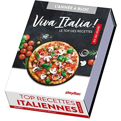 Collectif Viva Italia ! : Le Top Des Recettes : En 365 Jours - Publicité Collectif Viva Italia ! : Le Top Des Recettes : En 365 Jours - Publicité