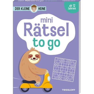 Stefan Heine Der Kleine Heine. Mini Rätsel To Go. Ab 12 Jahren: 40 Bunte Rätsel Für Unterwegs - Publicité Stefan Heine Der Kleine Heine. Mini Rätsel To Go. Ab 12 Jahren: 40 Bunte Rätsel Für Unterwegs - Publicité