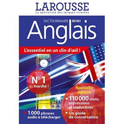 Larousse Anglais : Dictionnaire Mini : Français-Anglais, Anglais-Français. English : Mini Dictionary : French-English, English-French - Publicité Larousse Anglais : Dictionnaire Mini : Français-Anglais, Anglais-Français. English : Mini Dictionary : French-English, English-French - Publicité