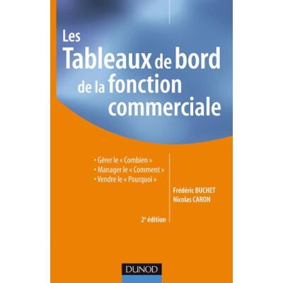 Frédéric Buchet Les Tableaux De Bord De La Fonction Commerciale : Gérer Le Combien, Manager Le Comment, Vendre Le Pourquoi - Publicité Frédéric Buchet Les Tableaux De Bord De La Fonction Commerciale : Gérer Le Combien, Manager Le Comment, Vendre Le Pourquoi - Publicité