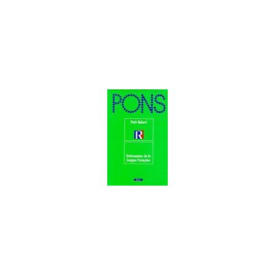 Paul Robert Pons Wörterbuch, Le Nouveau Petit Robert - Publicité Paul Robert Pons Wörterbuch, Le Nouveau Petit Robert - Publicité