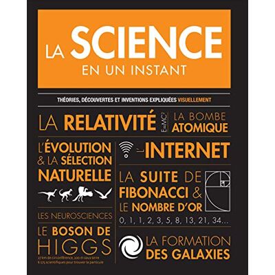 La Science En Un Instant : Théories, Découvertes Et Inventions Expliquées Visuellement - Publicité La Science En Un Instant : Théories, Découvertes Et Inventions Expliquées Visuellement - Publicité