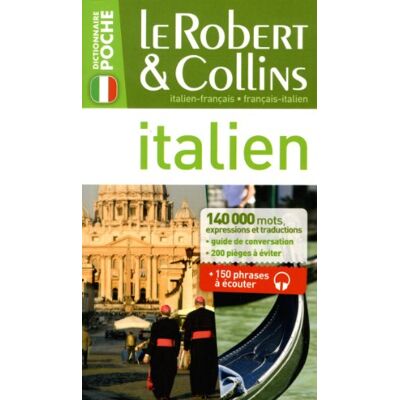 Collectif Le Robert & Collins Dictionnaire Poche : Italien-Français, Français-Italien - Publicité Collectif Le Robert & Collins Dictionnaire Poche : Italien-Français, Français-Italien - Publicité