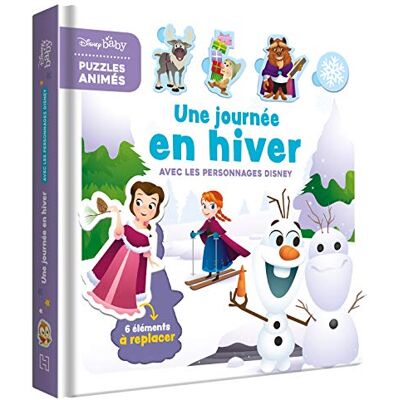 Une Journée En Hiver Avec Les Personnages Disney - Publicité Une Journée En Hiver Avec Les Personnages Disney - Publicité