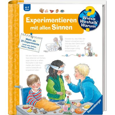 Angela Weinhold Wieso? Weshalb? Warum?, Band 31 - Experimentieren Mit Allen Sinnen (Sachbuch Ab 4 Jahre - Mit Klappen Und Mehr Als 35 Experimenten Rund Ums Sehen, Hören, Riechen, Schmecken Und Fühlen) (Kernreihe, 31) - Publicité Angela Weinhold Wieso? Weshalb? Warum?, Band 31 - Experimentieren Mit Allen Sinnen (Sachbuch Ab 4 Jahre - Mit Klappen Und Mehr Als 35 Experimenten Rund Ums Sehen, Hören, Riechen, Schmecken Und Fühlen) (Kernreihe, 31) - Publicité