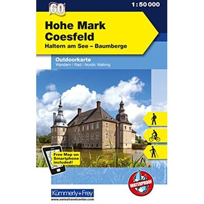 Kümmerly + Frey Hohe Mark, Coesfeld, Haltern Am See - Baumberge: Nr. 60, Outdoorkarte Deutschland, 1:50 000, Mit Kostenlosem Download Für Smartphone (Kümmerly+frey Outdoorkarten Deutschland) - Publicité Kümmerly + Frey Hohe Mark, Coesfeld, Haltern Am See - Baumberge: Nr. 60, Outdoorkarte Deutschland, 1:50 000, Mit Kostenlosem Download Für Smartphone (Kümmerly+frey Outdoorkarten Deutschland) - Publicité