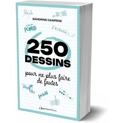 250 Dessins Pour Ne Plus Faire De Fautes - Publicité 250 Dessins Pour Ne Plus Faire De Fautes - Publicité