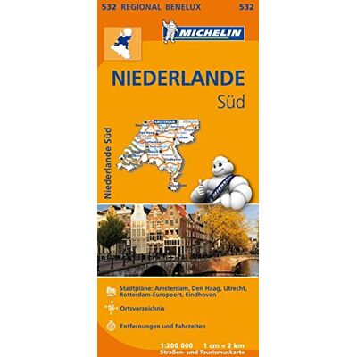 Michelin Niederlande Süd: Straßen- Und Tourismuskarte 1:200.000 (Michelin Regionalkarten) - Publicité Michelin Niederlande Süd: Straßen- Und Tourismuskarte 1:200.000 (Michelin Regionalkarten) - Publicité