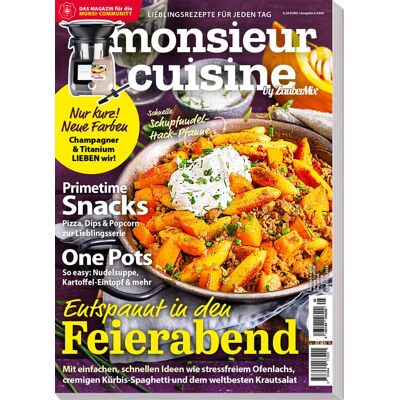Redaktion mein Zaubertopf Monsieur Cuisine By Zaubermix 05/24 - Kürbis Küche - Wie Von Mutti - Gesundheits-Booster - Publicité Redaktion mein Zaubertopf Monsieur Cuisine By Zaubermix 05/24 - Kürbis Küche - Wie Von Mutti - Gesundheits-Booster - Publicité