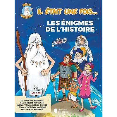 Valérie Cluzel Les Énigmes De L'Histoire : Un Livre-Jeu Pour Découvrir L'Histoire En S'Amusant ! : Dès 8 Ans - Publicité Valérie Cluzel Les Énigmes De L'Histoire : Un Livre-Jeu Pour Découvrir L'Histoire En S'Amusant ! : Dès 8 Ans - Publicité