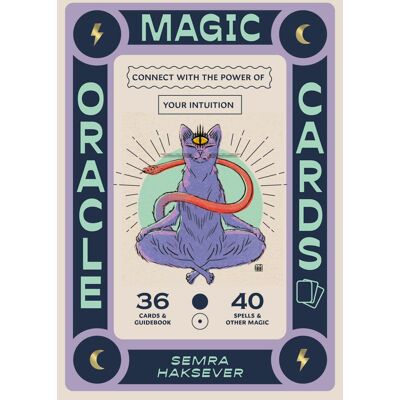 Semra Haksever Magic Oracle Cards: 36-Card Oracle Deck And Guidebook: Connect With The Power Of Your Intuition - Publicité Semra Haksever Magic Oracle Cards: 36-Card Oracle Deck And Guidebook: Connect With The Power Of Your Intuition - Publicité
