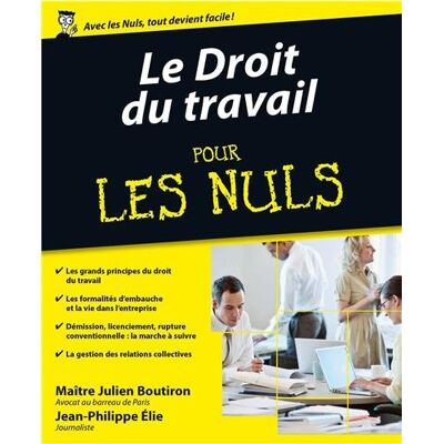 Julien Boutiron Le Droit Du Travail Pour Les Nuls - Publicité Julien Boutiron Le Droit Du Travail Pour Les Nuls - Publicité