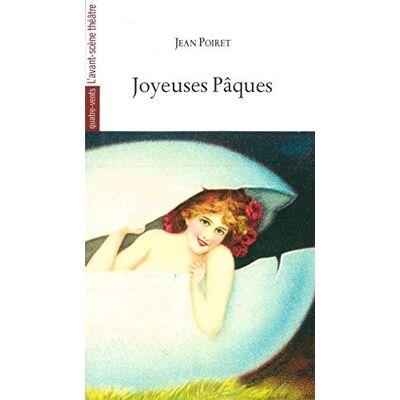 Jean Poiret Joyeuses Pâques - Publicité Jean Poiret Joyeuses Pâques - Publicité