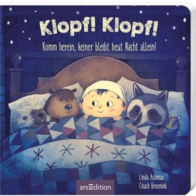 Klopf! Klopf! Komm Herein, Keiner Bleibt Heut Nacht Allein!: Eine Liebevoll Gereimte Gutenachtgeschichte Für Kinder Ab 3 Jahren - Publicité Klopf! Klopf! Komm Herein, Keiner Bleibt Heut Nacht Allein!: Eine Liebevoll Gereimte Gutenachtgeschichte Für Kinder Ab 3 Jahren - Publicité