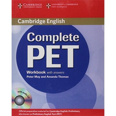Peter May Complete Pet Workbook With Answers With Audio Cd - Publicité Peter May Complete Pet Workbook With Answers With Audio Cd - Publicité