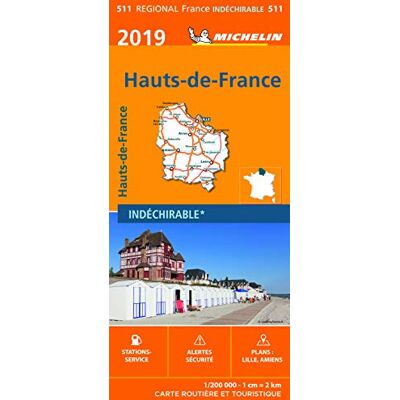 Carte Haut De France Michelin 2019 - Publicité Carte Haut De France Michelin 2019 - Publicité
